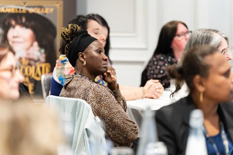 Delegates listening during a session at the co-located EA/PA Leadership Summit