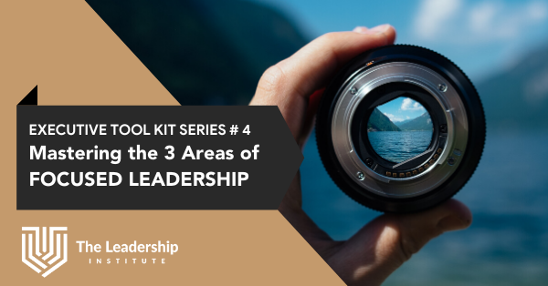 3 Areas of Focused Leadership